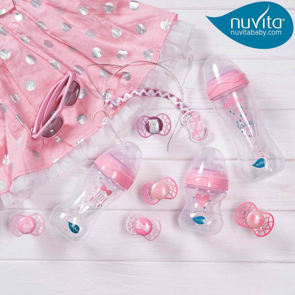   Nuvita 6031 Mimic Collection 250 3+   NV6031ROSA -  10