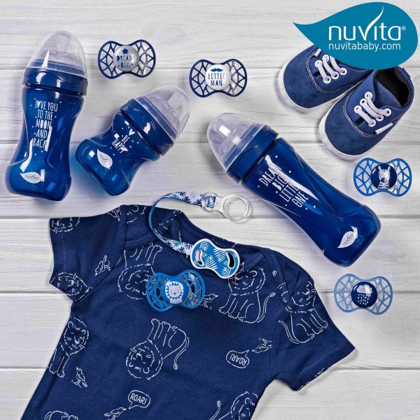   Nuvita 6032 Mimic Cool 250 3+  - NV6032NIGHTBLUE -  3