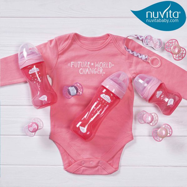   Nuvita 6052 Mimic Cool 330 4+   NV6052PINK -  2