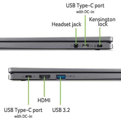 Acer  Chromebook Plus CB514-3H 14" WUXGA IPS, AMD R5-7520C, 8GB, F512GB, UMA, ChromeOS,  NX.KP4EU.002 -  19