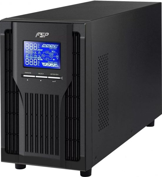  FSP Champ 2K, 2000VA/1800W, LCD, USB, 3xSchuko PPF16A1900 -  1