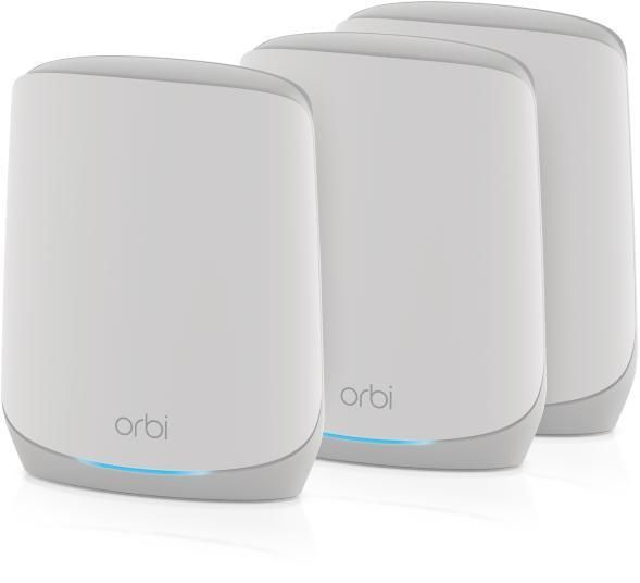 WiFi- NETGEAR Orbi RBK763S, AX5400, WiFi 6, MESH, 3xGE LAN, 1xGE WAN, . . (3.),  1  NETGEAR Armor RBK763S-100EUS -  1