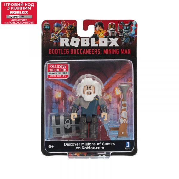    Roblox Core Figures Bootleg Buccaneers: Mining Man W6 ROB0198 -  2