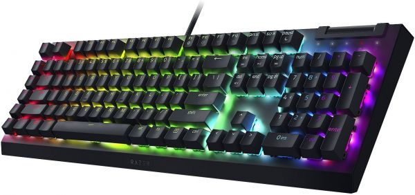   Razer BlackWidow V4 X, 110key, Yellow Switch, USB-A, EN/RU, RGB,  RZ03-04702500-R3R1 -  4