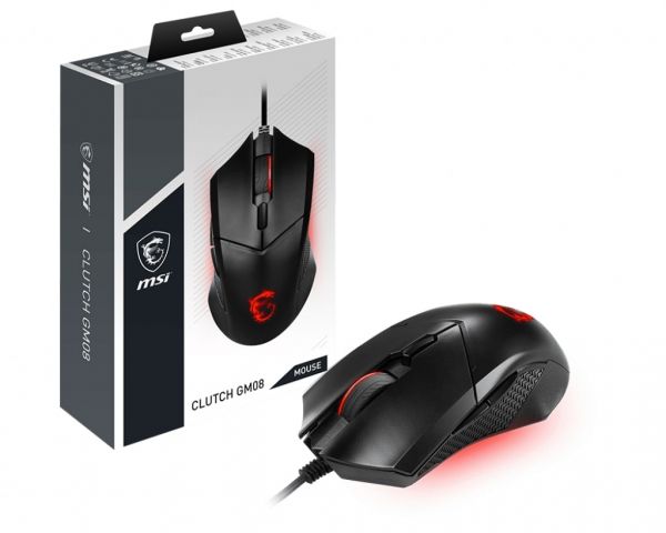 MSI  Clutch GM08 GAMING Mouse S12-0401800-CLA S12-0401800-CLA -  6