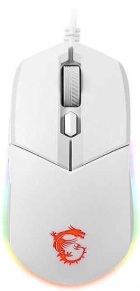 MSI  Clutch GM11 WHITE GAMING Mouse S12-0401950-CLA -  1