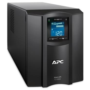 APC    Smart-UPS C 1000VA/600W, LCD, USB, SmartConnect, 8xC13 SMC1000IC -  1