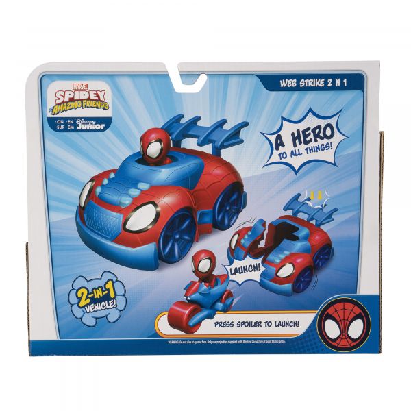 Spidey  Feature Vehicle 2 in 1 Spidey Stealth Strike Vehicle SNF0019 -  29