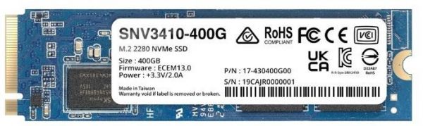  SSD Synology M.2 400GB PCIe SNV3410-400G -  1