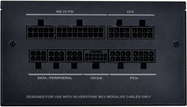   SilverStone Decathlon  (750W),  >90%, 80+ Gold, 120, 1xMB, 24pin(20+4), 2xCPU 8pin(4+4), 4xMolex, 8xSATA, 4xPCIe 8pin(6+2), 1 x 12V-2x6,  Fully modular SST-DA750R-GMA -  3