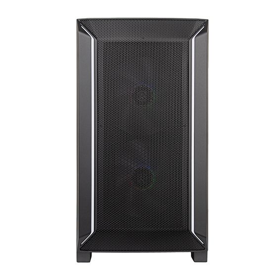  SilverStone FARA FA312Z-BG,  , 2xUSB3.0, 2x140mm ARGB fan, TG Side Panel, mATX, Black SST-FA312Z-BG -  6