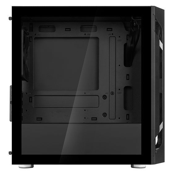 SilverStone  FARA FAH1MB-G,  , 1xUSB3.0, 2xUSB2.0, 1x120mm Black fan, TG Side Panel, mATX, Black SST-FAH1MB-G -  14