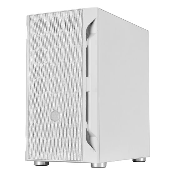 SilverStone  FARA FAH1MW-G,  , 1xUSB3.0, 2xUSB2.0, 1x120mm Black fan, TG Side Panel, mATX, White SST-FAH1MW-G -  3