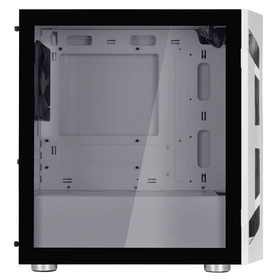 SilverStone  FARA FAH1MW-G,  , 1xUSB3.0, 2xUSB2.0, 1x120mm Black fan, TG Side Panel, mATX, White SST-FAH1MW-G -  7