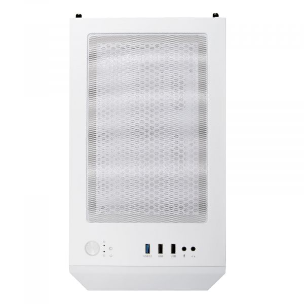 SilverStone  FARA FAH1MW-PRO,  , 1xUSB3.0, 2xUSB2.0, 3x120mm ARGB fan, TG Side Panel, mATX, White SST-FAH1MW-PRO -  3