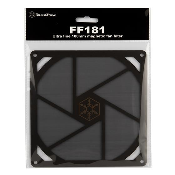       SilverStone FF181B, 180mm, Black SST-FF181B -  1