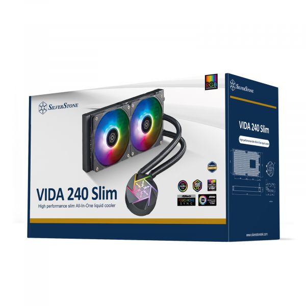    SilverStone Vida VD240-SLIM, LGA1700, 2066, 2011, 1200, 115x, AM5, AM4 TDP200W SST-VD240-SLIM -  16