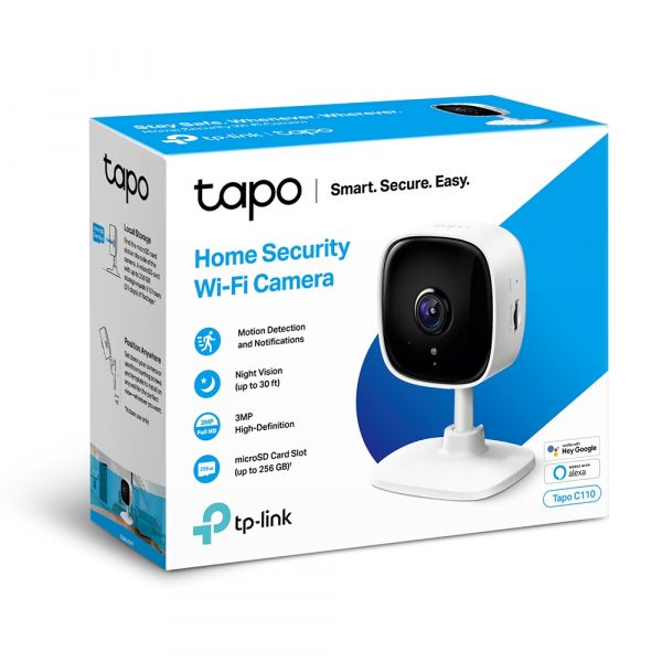 IP- TP-LINK Tapo C110 3MP N300 microSD motion detection TAPO-C110 -  2