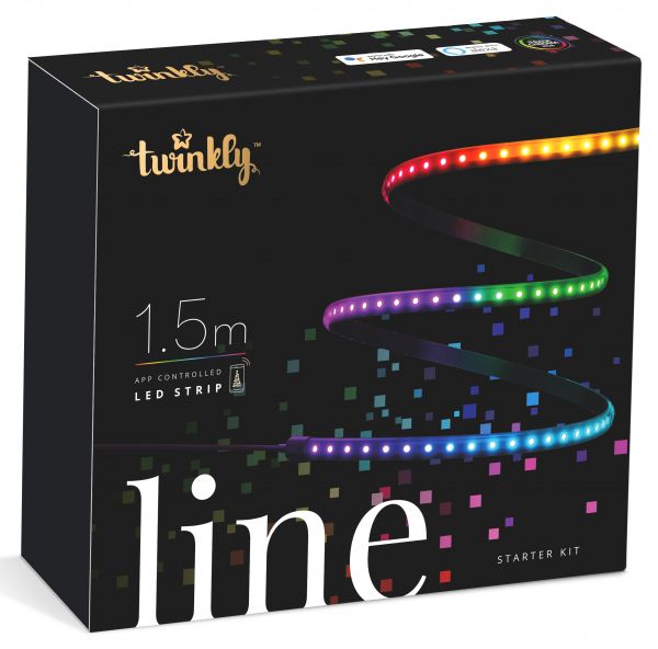 Smart LED Twinkly Line RGB 100, , Gen II, IP20,  1,5,   TWL100STW-BEU -  1