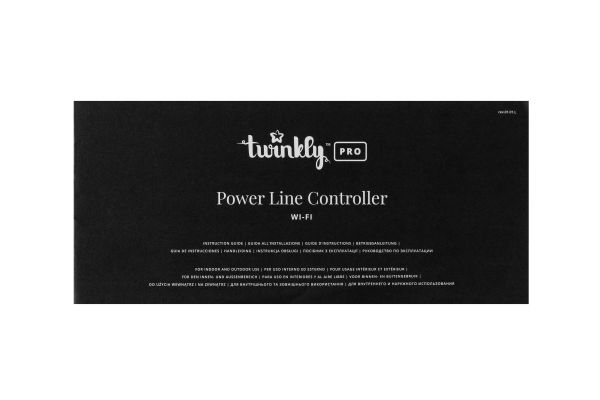 Twinkly Pro  Twinkly Plus 2021 WiFi IP44, 1-2x250  TWPLUS-CTRL-PLC-21EU -  5