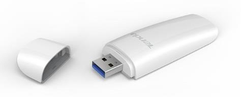 WiFi- TENDA U12 AC1300, USB 3.0 U12 -  2