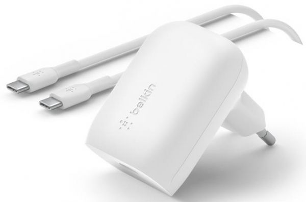    Belkin 30 USB- PD PPS,  USB- > USB-C, 1,  WCA005VF1MWH-B6 -  1