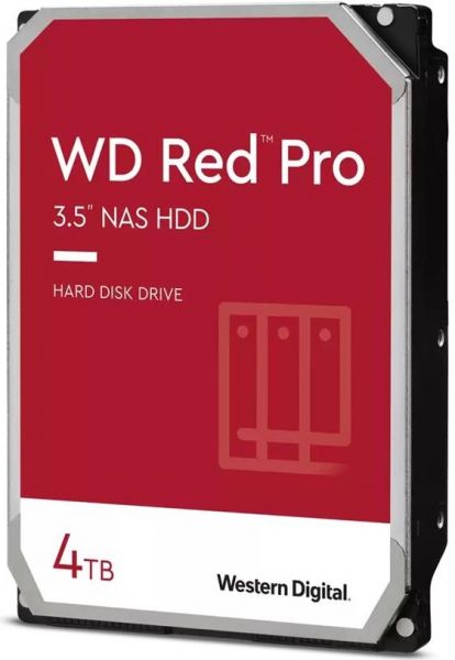 WD   4TB 3.5" 7200 256MB SATA Red Pro NAS WD4005FFBX -  1