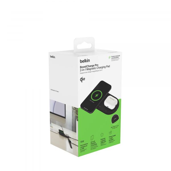    Belkin 21 15 Pad Qi2,  WIZ021VFBK -  10