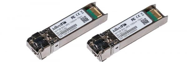  SFP- MikroTik XS+2733LC15D 1/10/25G 15 1270nm + 1330nm XS+2733LC15D -  1