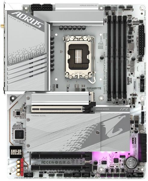   Gigabyte Z790 A ELITE AX ICE (Intel Z790, Socket 1700, DDR5) -  1