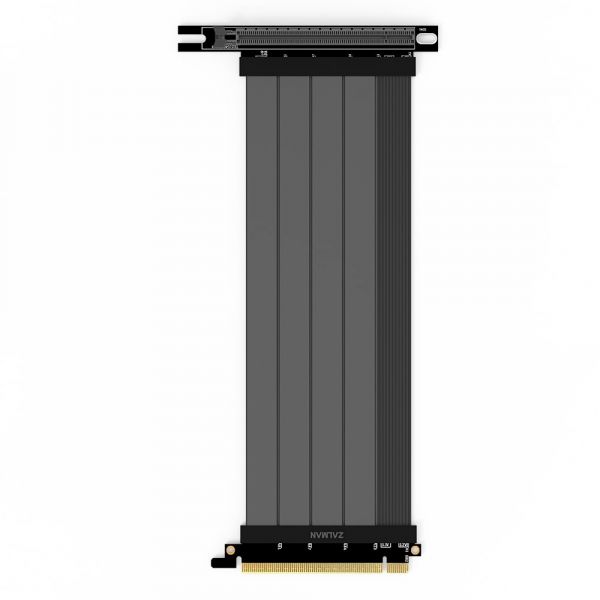   Zalman RCG422, PCI-E 4.0, PCI-E x 16 Male to PCI x 16 Female, 220mm, Black ZM-RCG422 -  3