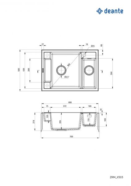 Deante   Magnetic, , ,  , 690500219,  - 1.5, ,  ZRM_A503 -  2