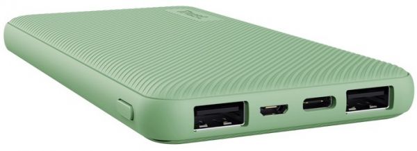   (Power Bank) Trust Primo Eco 10000mAh Green (25029) -  1