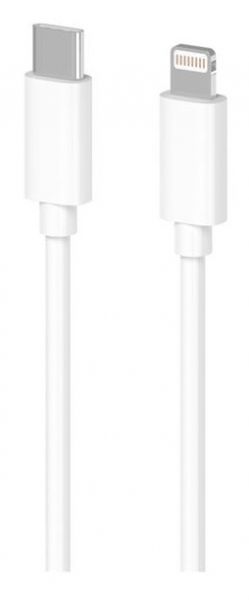  2E USB-C - Lightning, Glow, 1m, white -  1