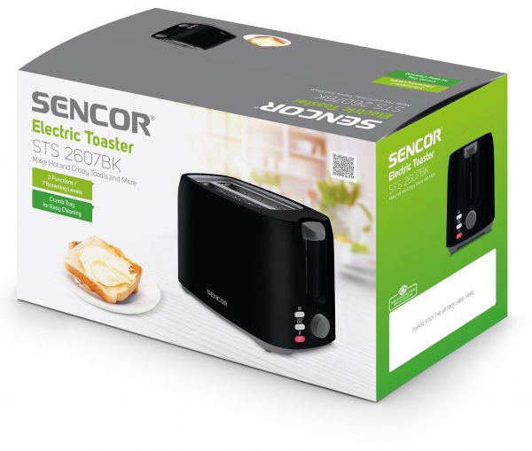 KA/toaster SENCOR STS2607BK -  9