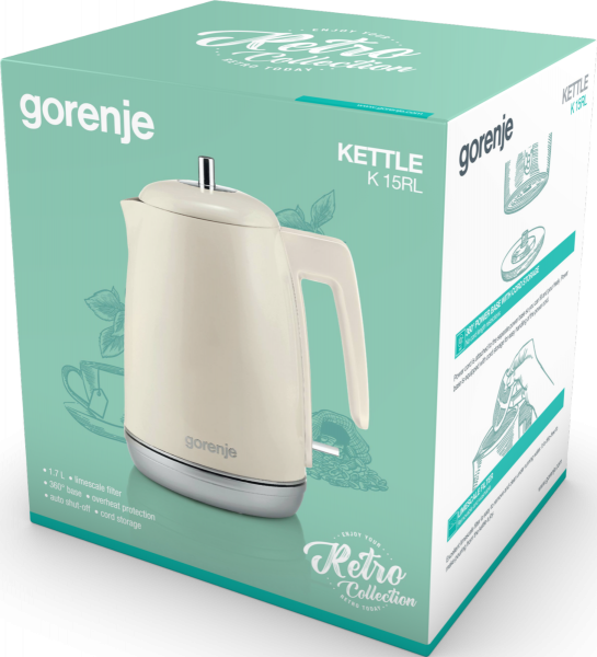 Kettle/plast GORENJE K 15 RL (LD-K3042) -  2