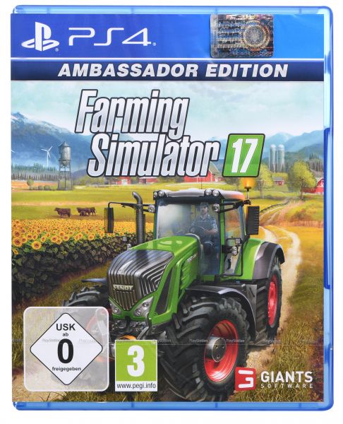   PS4 Farming Simulator 17 Ambassador Edition, BD  -  1