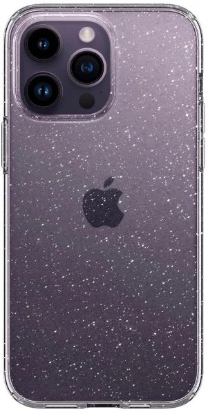  Spigen  Apple iPhone 14 Pro Max Liquid Crystal Glitter, Crystal Quartz -  1