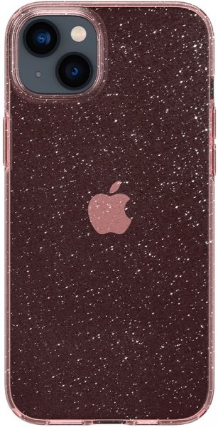  Spigen  Apple iPhone 14 Liquid Crystal Glitter, Rose Quartz -  1