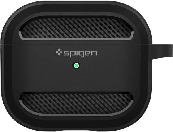  Spigen  AirPods 3 Rugged Armor, Matte Black -  1