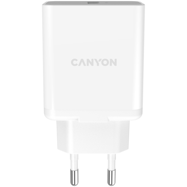    Canyon USB-A QC 3.0 White (CNE-CHA24W) -  1