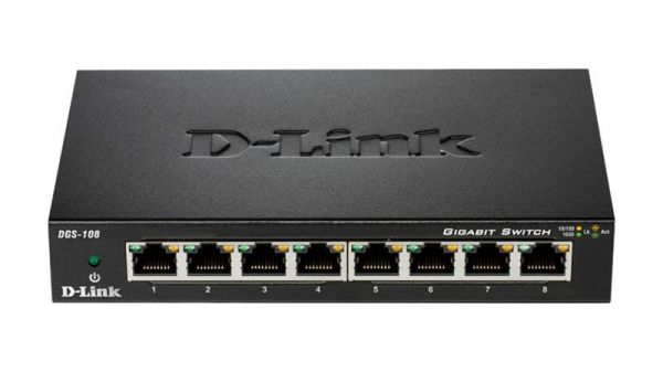   D-Link DGS-108 -  1