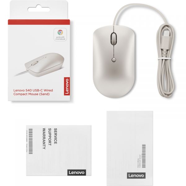  Lenovo 540 USB-C Compact Wired Sand (GY51D20879) -  6