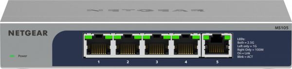  NETGEAR MS105, 5x2,5GE,  -  1