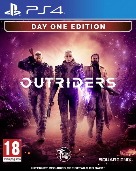   PS4 Outriders Day One Edition, BD  -  1