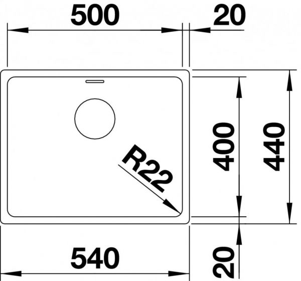   Blanco - 522967 ANDANO 500-U -  2