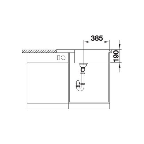   Blanco - 523278 ZIA XL 6 S COMPACT -  4