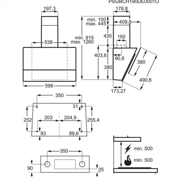   Electrolux - LFV 616 W Hob2Hood -  8