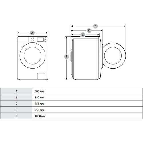   Samsung - WD 80 K 52 E 0 AW UA -  2