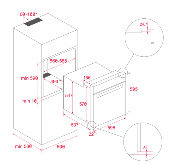   Teka - HRB 6300 VN (111010012) -  2